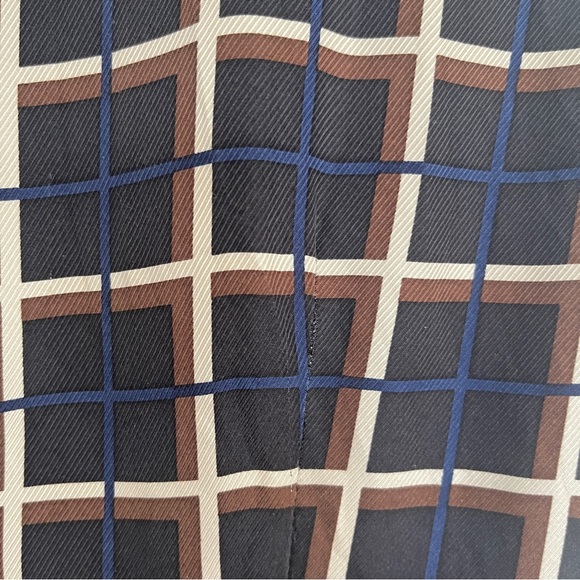 J.Crew Windowpane Plaid A-Line Dress Sz 8 NWOT - Picture 3 of 7